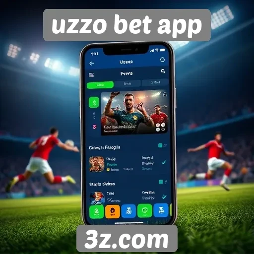 Aposte em eventos ao vivo no uzzo bet app